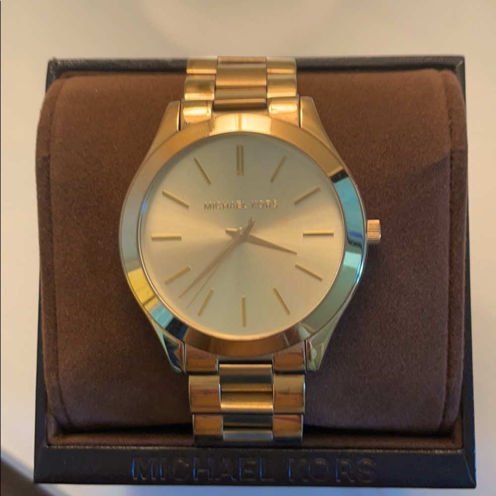 Michael Kors Gold-Tone Steel Watch